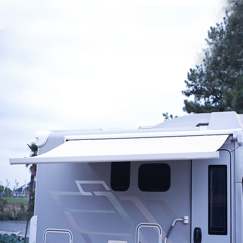 Aan de zijkant gemonteerde RV-luifelserie