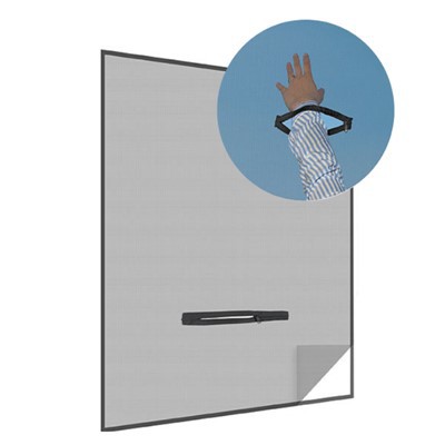 Vliegenhor voor dakraam met klittenband en ritssluiting