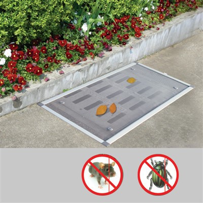 Mesh-afdekking voor lichte schacht