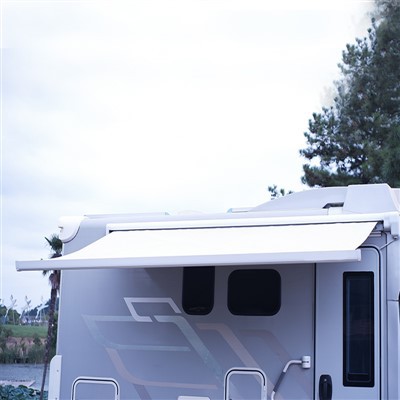 Aan de zijkant gemonteerde RV-luifelserie